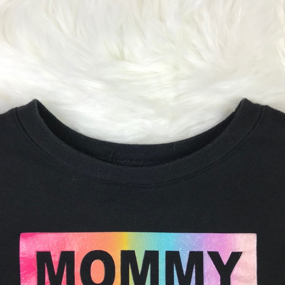 Girls Mommy Is My Bestie Crew Neck Sweatshirt 5T - Picture 2 of 8